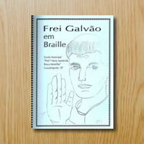 Frei Galvão em Braille