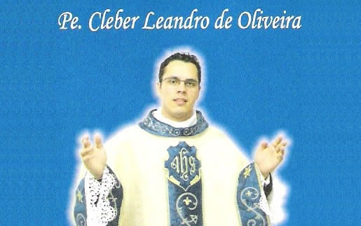 Visita ilustre: Padre Cleber Leandro de Oliveira