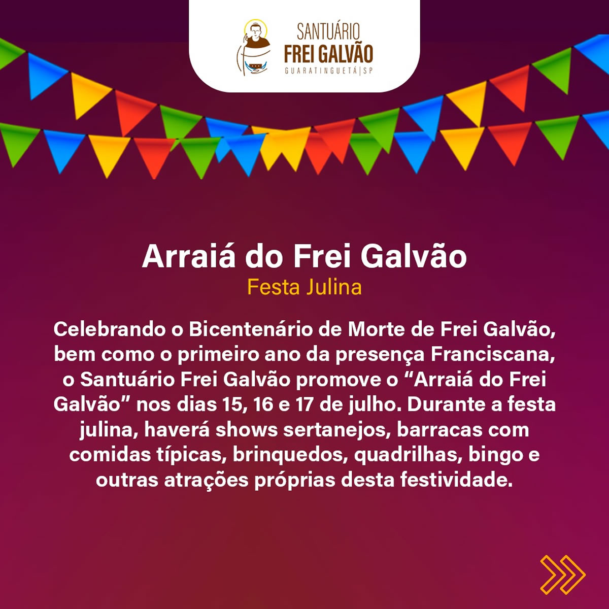 Arraiá do Frei Galvão
