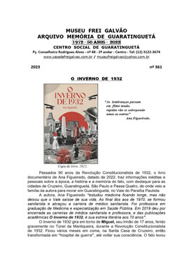 Capa da monografia