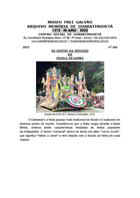 Capa da monografia