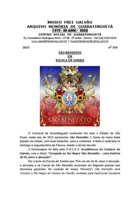 Capa da monografia