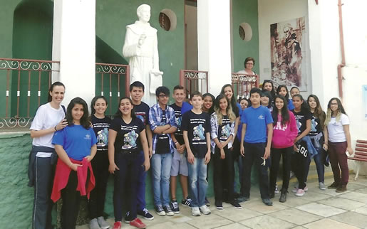 Visita de escola: Rui Rodrigues Dória