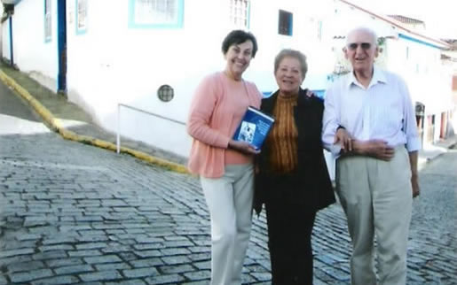 Visita ilustre: Professora Maria Celeste Dias dos Reis Bruno